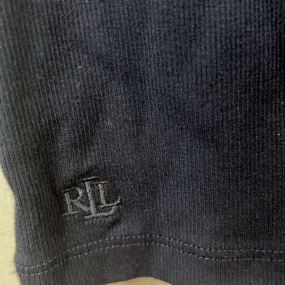 Lauren Ralph Lauren Cotton Blend Tank Top - Picture 8 of 8